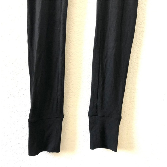 New SKIMS Thermal Ribbed Leggings In Onyx Black Small Women's - Picture 4 of 7
